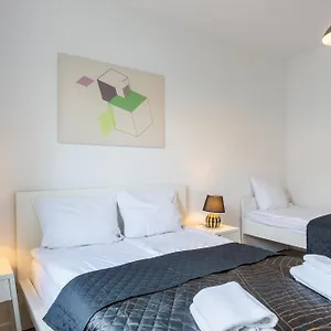 Golden - Big And Bright Stylish - Center - Pereca Apartamento Varsovia